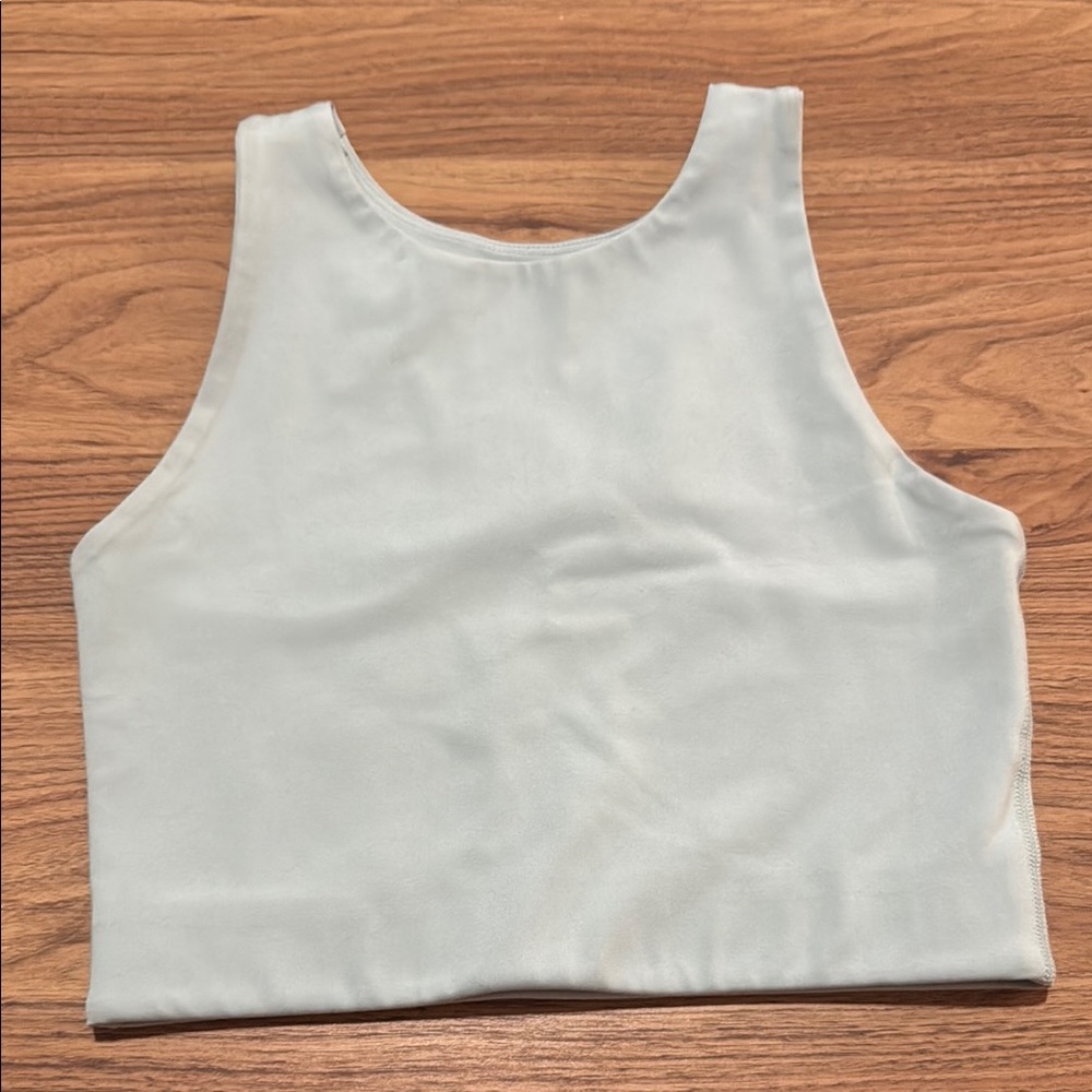 Girlfriend Collective Blue Workout Tank